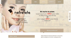 Desktop Screenshot of gabinetnefretete.pl